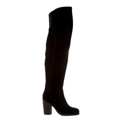 Kelsi Dagger Brooklyn Logan Over The Knee Boot Black Loganvt Women's