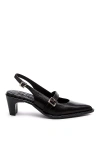 Kelsi Dagger Brooklyn Maeve Mary Jane Slingback Heels In Black