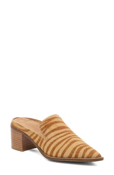 Kelsi Dagger Brooklyn Mason Pointed Toe Loafer Mule In Brown