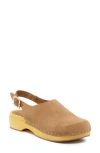 Kelsi Dagger Brooklyn Nash Slingback Platform Clog In Brown