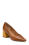 Kelsi Dagger Brooklyn Pointed Toe Pump In Fox