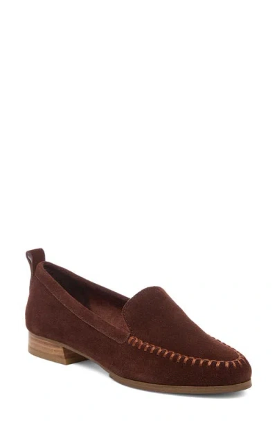 Kelsi Dagger Brooklyn Robbie Loafer In Burgundy