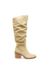 Kelsi Dagger Brooklyn Scrunch Boots In White