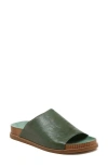 Kelsi Dagger Brooklyn Squish Slide Sandal In Green