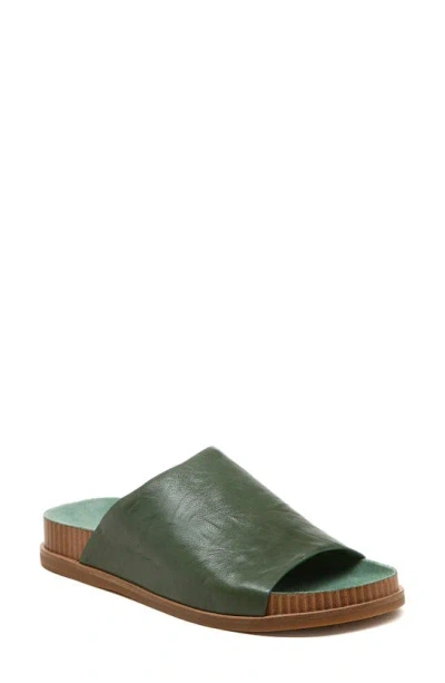 Kelsi Dagger Brooklyn Squish Slide Sandal In Moss