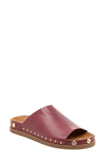 Kelsi Dagger Brooklyn Squish Stud Slide Sandal In Pink