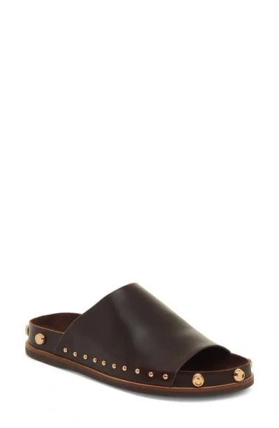 Kelsi Dagger Brooklyn Squish Studded Slide Sandal In Buffalo