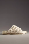 Kelsi Dagger Brooklyn Squish Knotted Platform Slide Sandal In White