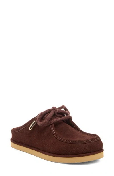 Kelsi Dagger Brooklyn Stormy Lace-up Clog In Brown