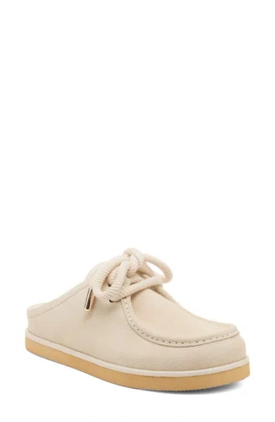Kelsi Dagger Brooklyn Stormy Lace-up Clog In White