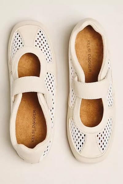 Kelsi Dagger Brooklyn Swish Mary Jane Sneakers In White