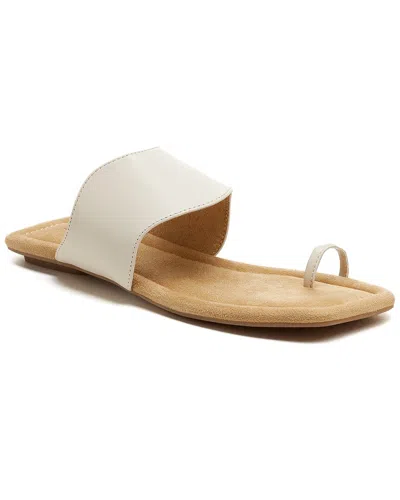 Kelsi Dagger Brooklyn Theo Leather Sandal In White
