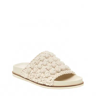 Kelsi Dagger Women's Squish Shell Bubble Slide Sandals In White