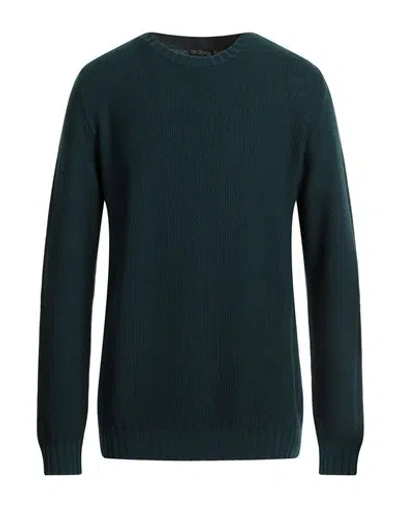 Ken Barrell Man Sweater Dark Green Size 3xl Merino Wool
