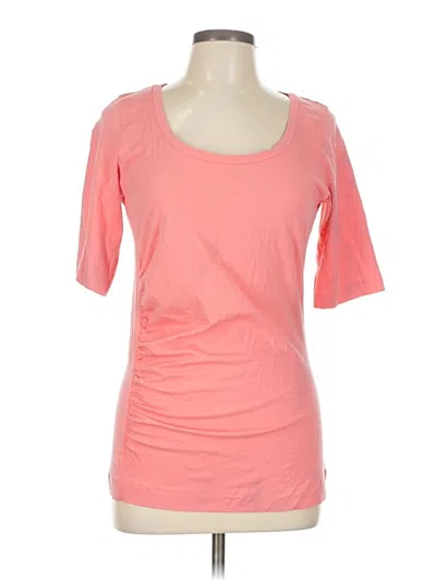 Pre-owned Kenar 3/4 Sleeve T-shirt In Pink