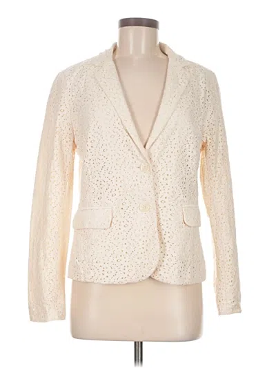 Pre-owned Kenar Blazer Jacket In Ivory