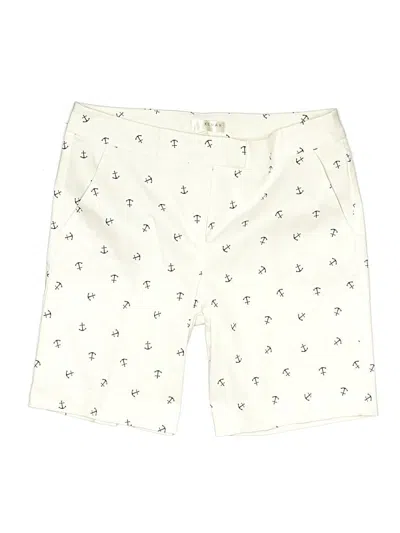 Pre-owned Kenar Board Shorts In White