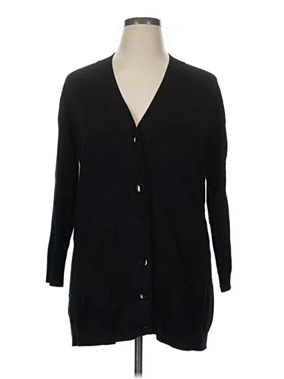 Pre-owned Kenar Cardigan Sweater In Black