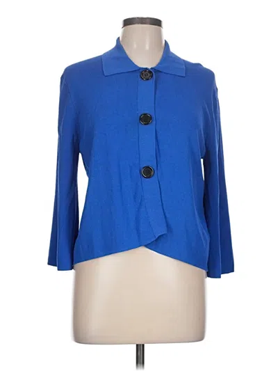 Pre-owned Kenar Cardigan Sweater In Blue