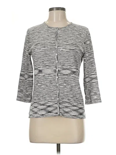 Pre-owned Kenar Cardigan Sweater In Gray