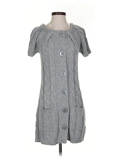 Pre-owned Kenar Cardigan Sweater In Gray