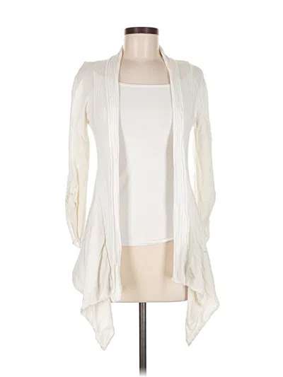 Pre-owned Kenar Cardigan Sweater In White
