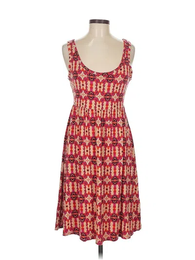 Pre-owned Kenar Casual Dress In Burgundy
