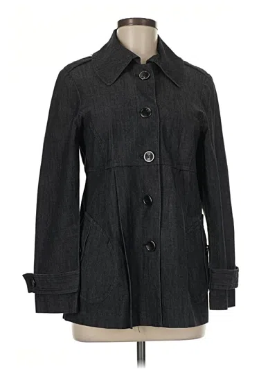 Pre-owned Kenar Coat In Gray