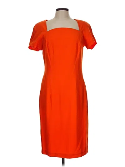 Pre-owned Kenar Cocktail Dress In Orange
