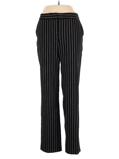 Pre-owned Kenar Dress Pants In Black
