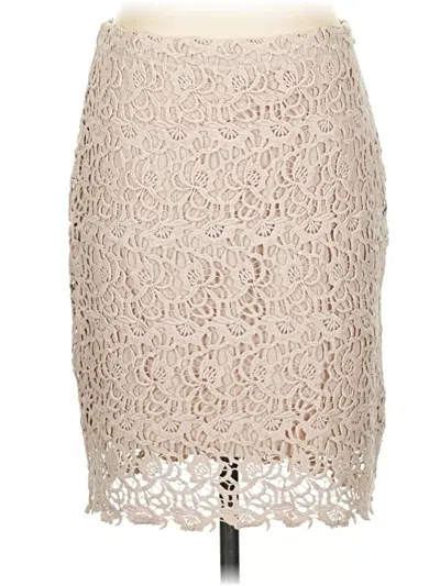 Pre-owned Kenar Formal Skirt In Ivory