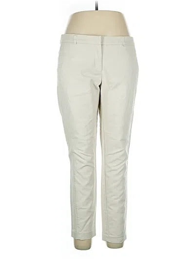 Pre-owned Kenar Khaki Pant In Ivory