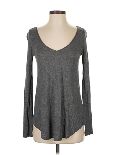 Pre-owned Kenar Long Sleeve T-shirt In Gray