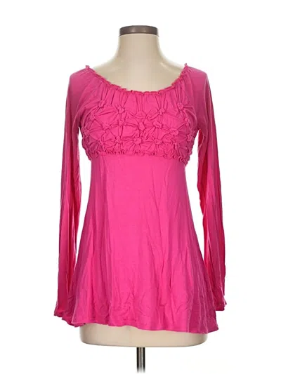 Pre-owned Kenar Long Sleeve T-shirt In Pink