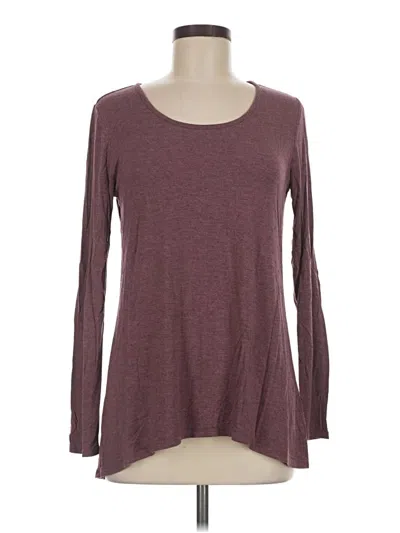 Pre-owned Kenar Long Sleeve T-shirt In Burgundy