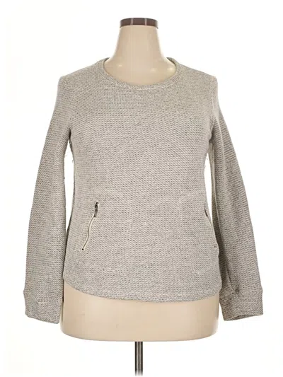 Pre-owned Kenar Long Sleeve T-shirt In Gray