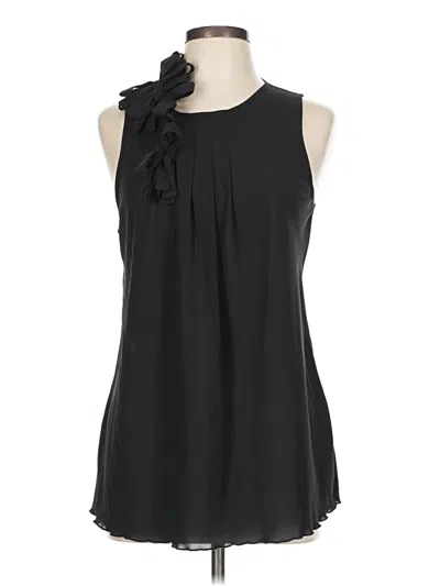 Pre-owned Kenar Sleeveless Blouse In Black