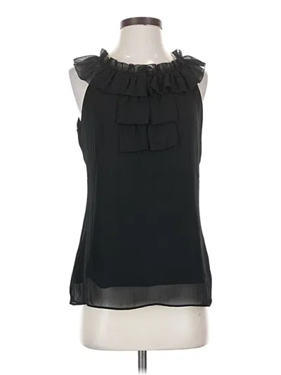 Pre-owned Kenar Sleeveless Blouse In Black