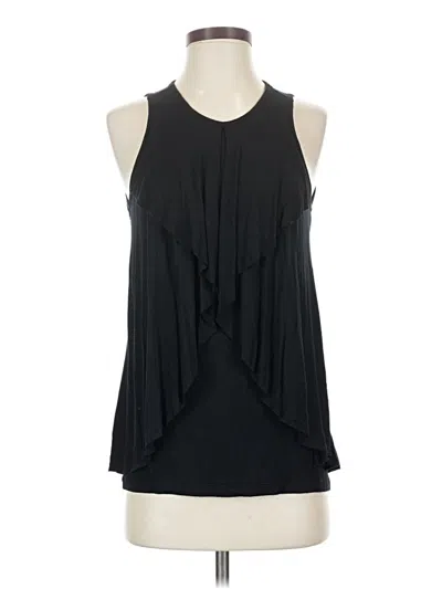 Pre-owned Kenar Sleeveless Blouse In Black
