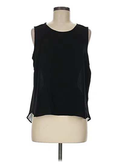 Pre-owned Kenar Sleeveless Blouse In Black