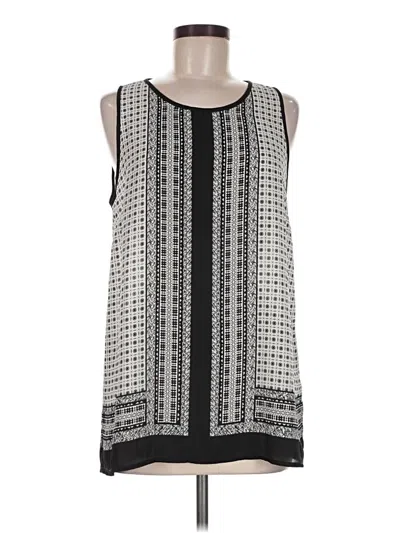 Pre-owned Kenar Sleeveless Blouse In Black