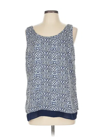 Pre-owned Kenar Sleeveless Blouse In Blue