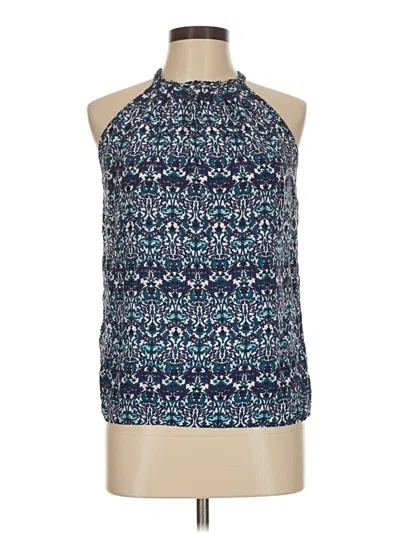 Pre-owned Kenar Sleeveless Blouse In Blue