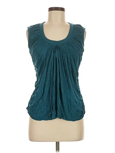 Pre-owned Kenar Sleeveless Blouse In Blue