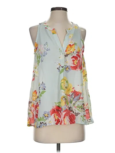 Pre-owned Kenar Sleeveless Blouse In Gray