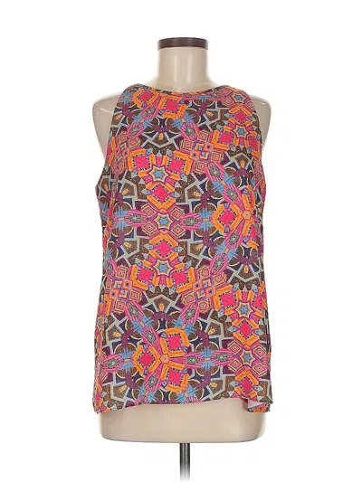 Pre-owned Kenar Sleeveless Blouse In Orange