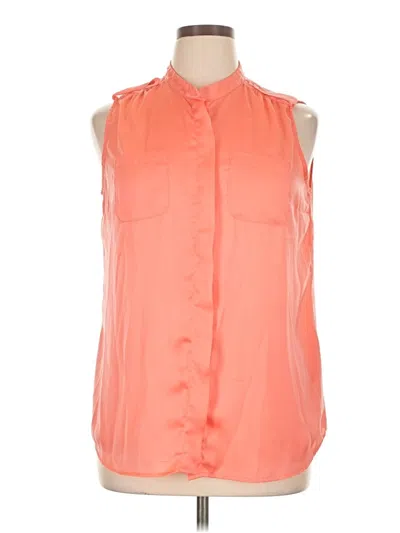 Pre-owned Kenar Sleeveless Blouse In Orange
