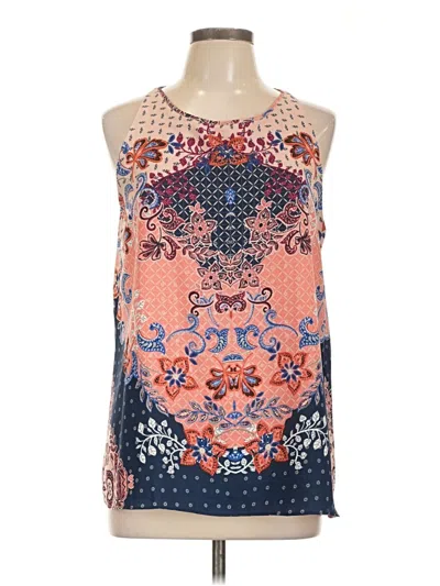 Pre-owned Kenar Sleeveless Blouse In Orange