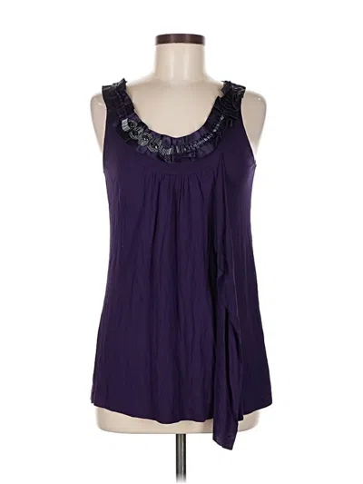 Pre-owned Kenar Sleeveless Blouse In Purple