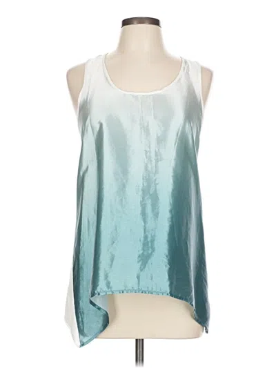 Pre-owned Kenar Sleeveless Blouse In Teal